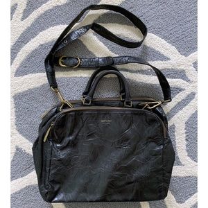Matt & Nat | Crinkle Crossbody w/ Top Handle EUC!
